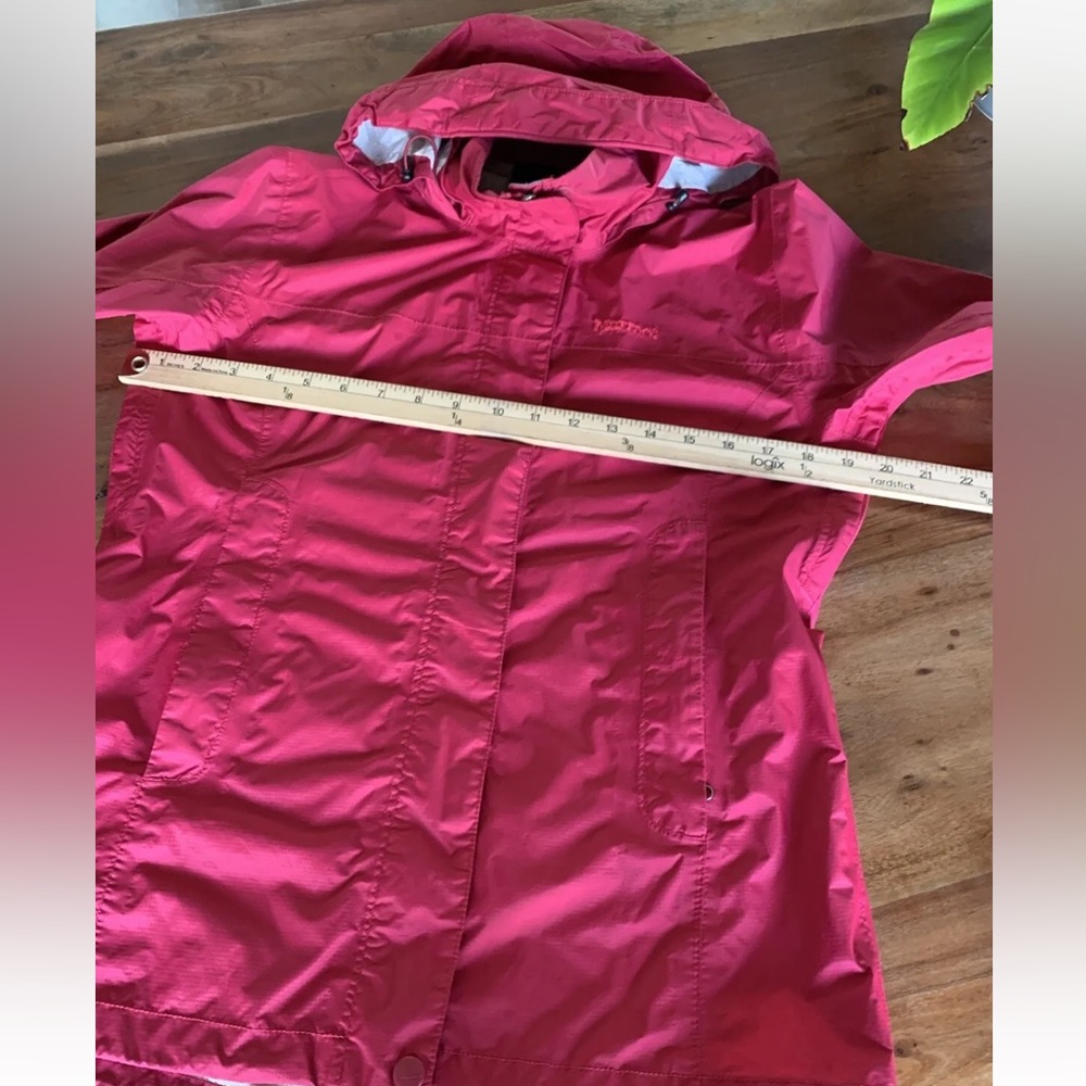 Marmot Hooded Jacket Full Zip Long Sleeve Women's Small Outdoor Nylon Packable - Picture 10 of 13